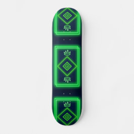 Königliches Neon Skateboard