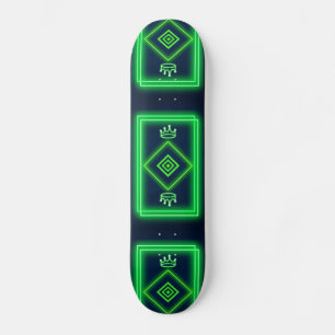 Königliches Neon Skateboard
