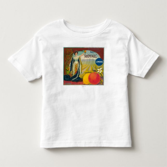 Königliches orange LabelCorona, CA Kleinkind T-shirt (Vorderseite)