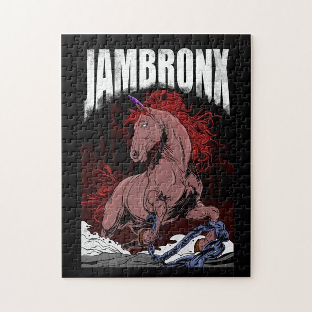 Königliches Pferdepuzzle Puzzle (Vertikal)