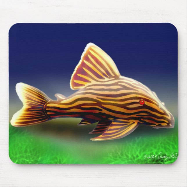 Königliches Pleco Mousepad (Vorne)