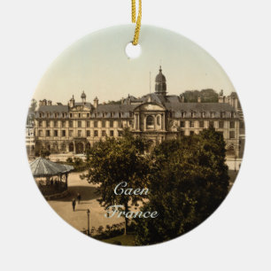 Königliches Quadrat, Caen, Basse-Normandie, Keramikornament