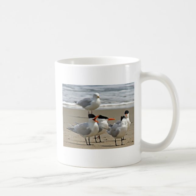 Königliches Seeschwalben-Foto Kaffeetasse (Rechts)