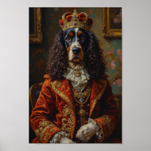Königliches Springer Spaniel Portrait Poster