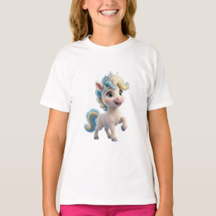 Königliches Sternen Einhorn: Ein traumhaftes Himme T-Shirt