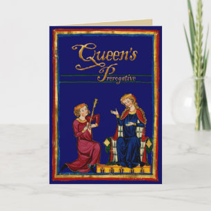 Königliches Vorrecht Feiertagskarte