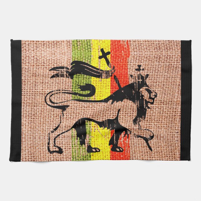 Königlöwe Geschirrtuch (Horizontal)