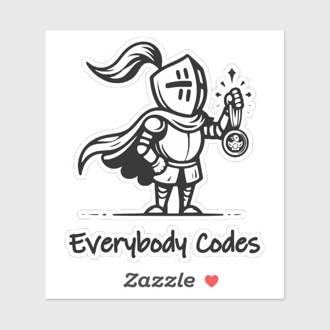 Königreich Algorithmia Custom-Cut Vinyl Sticker (Blatt)