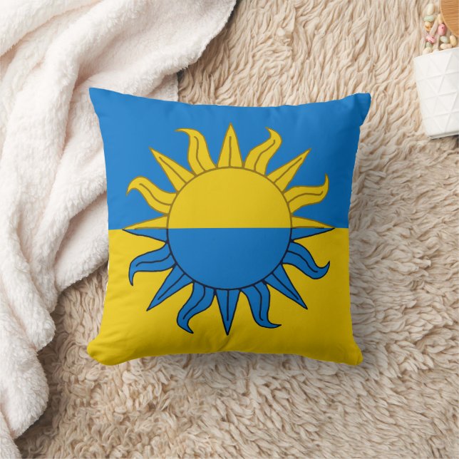 Königreich Atenveldt Populace Abzeichen Kissen (Decke)