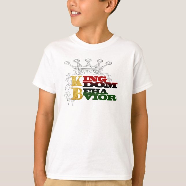 Königreich Behavoir Löwe-Kleid T-Shirt (Vorderseite)