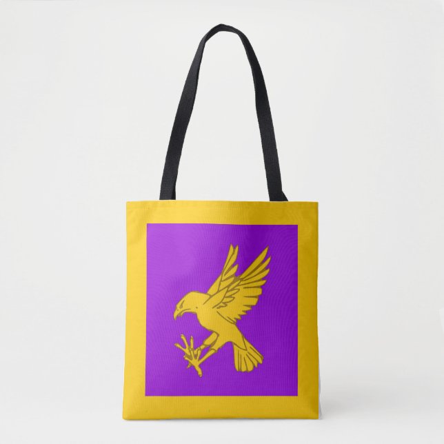 Königreich Calontir Populace Abzeichen Tote Bag (Vorderseite)