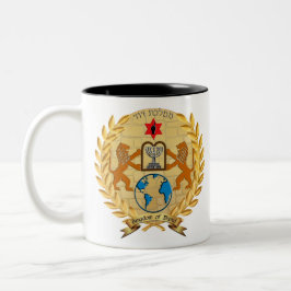 Königreich David Gear Zweifarbige Tasse