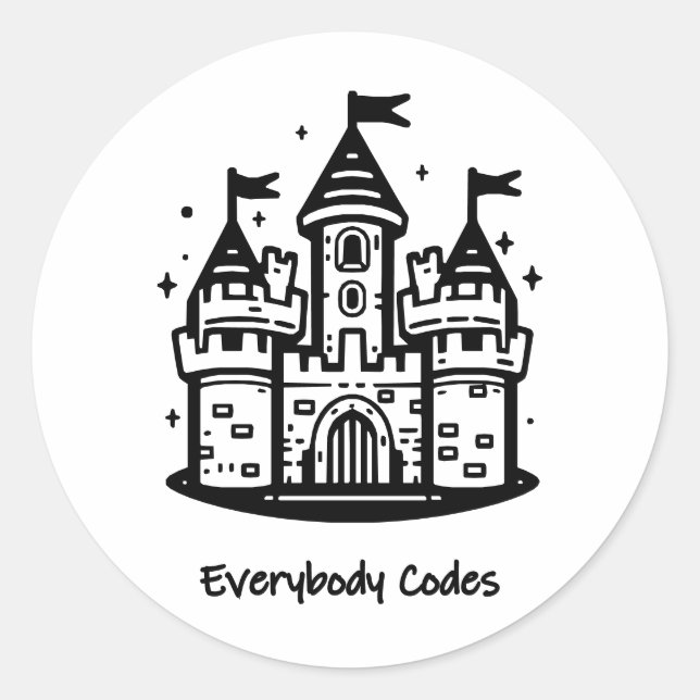 Königreich der Algorithmia Stickers Sheet (Vorderseite)