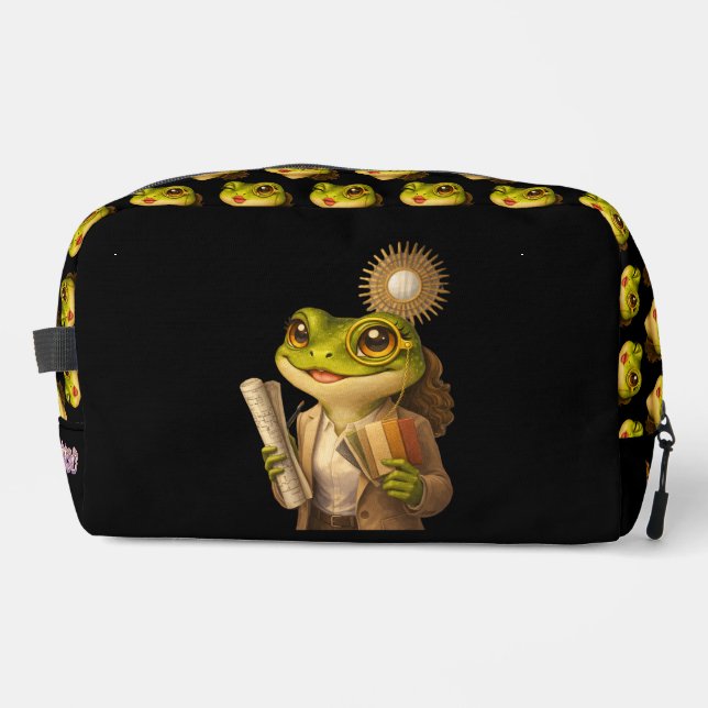 Königreich Designer Frosch Kulturbeutel Waschbeutel (Vorderseite)