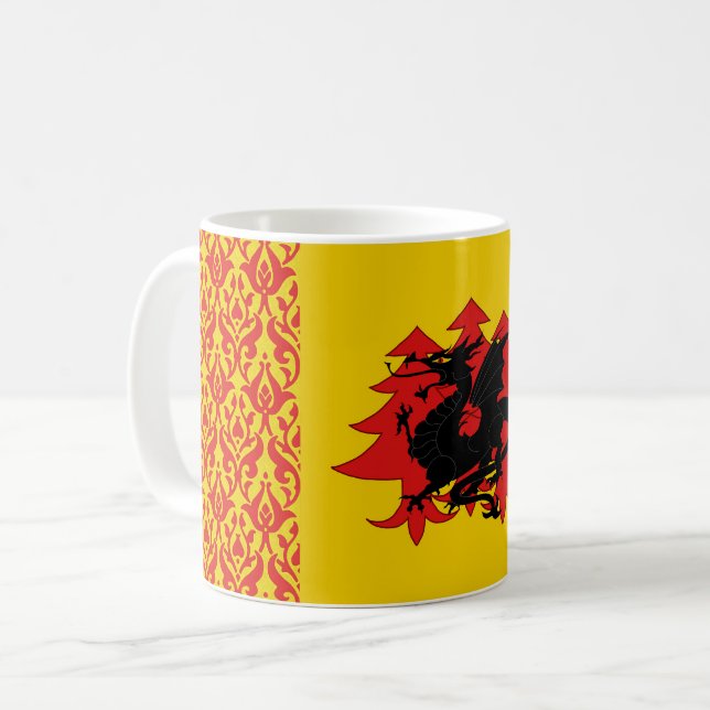 Königreich Drachenwald Tasse (Vorderseite Links)