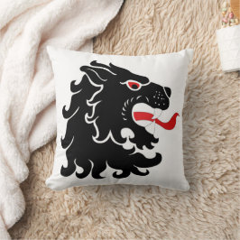 Königreich eines Tir-Populace-Abzeichens Kissen