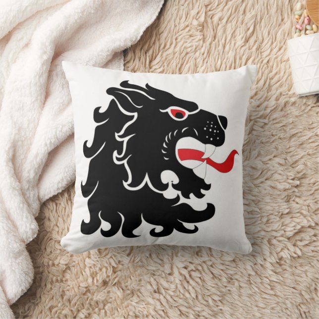 Königreich eines Tir-Populace-Abzeichens Kissen (Decke)