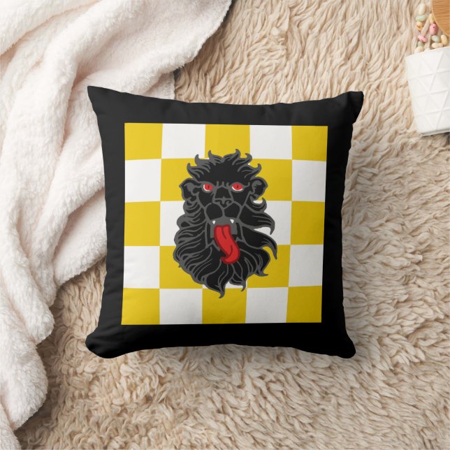 Königreich eines Tir-Populace-Abzeichens Kissen (Decke)