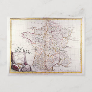 Königreich Frankreich Postkarte