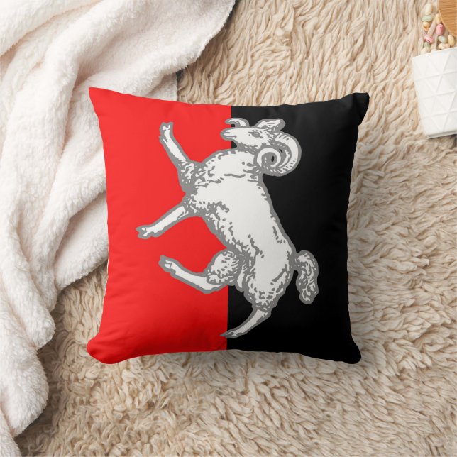 Königreich Gleann Abhann Populace Abzeichen Kissen (Decke)