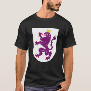 Königreich Leon Coat of Arms Wappen Spanien Portug T-Shirt