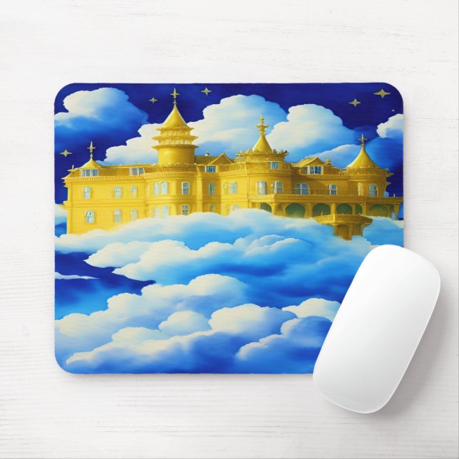 Königreich Mansion Christlich Mouse Pad Mousepad (Mit Mouse)