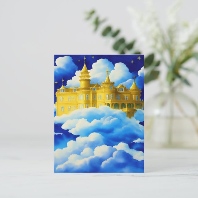 Königreich Mansion Christlich Postcard Postkarte (Stehend Vorderseite)