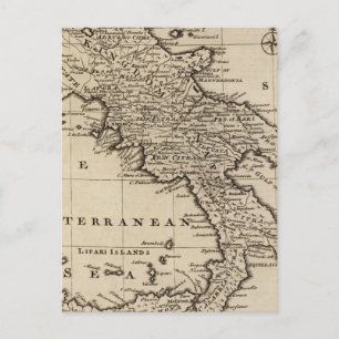 Königreich Neapel und Sizilien, Italien Postkarte
