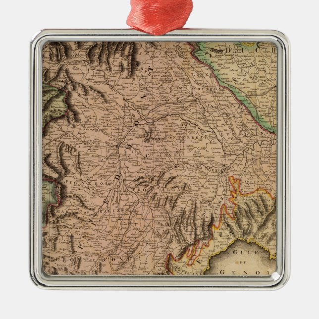 Königreich Sardinien Silbernes Ornament (Vorne)