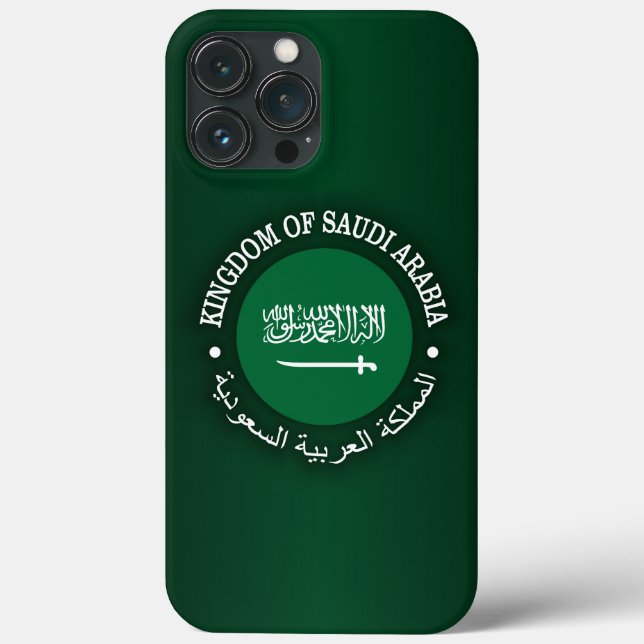 Königreich Saudi-Arabien Case-Mate iPhone Hülle (Rückseite)