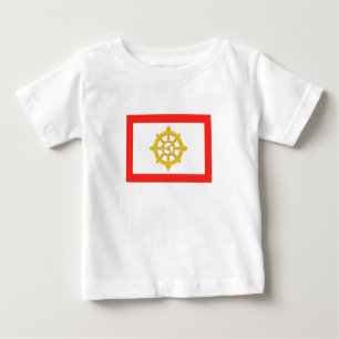 Königreich Sikkim-Flagge Baby T-shirt