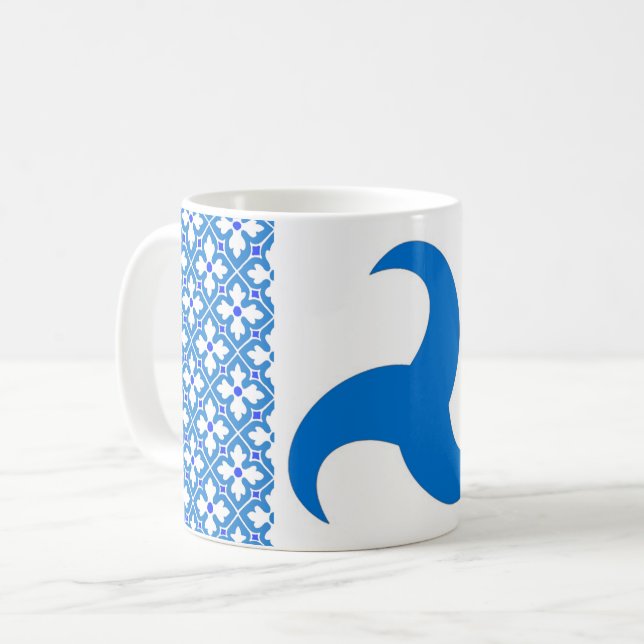 Königreich Trimaris Populace Abzeichen Kaffee Tass Kaffeetasse (Vorderseite Links)