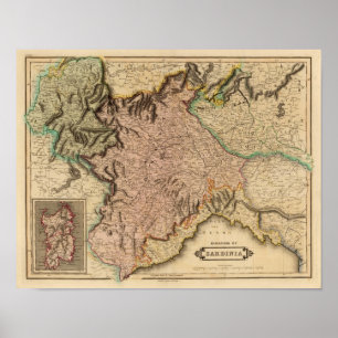 Königreich von Sardinien Poster