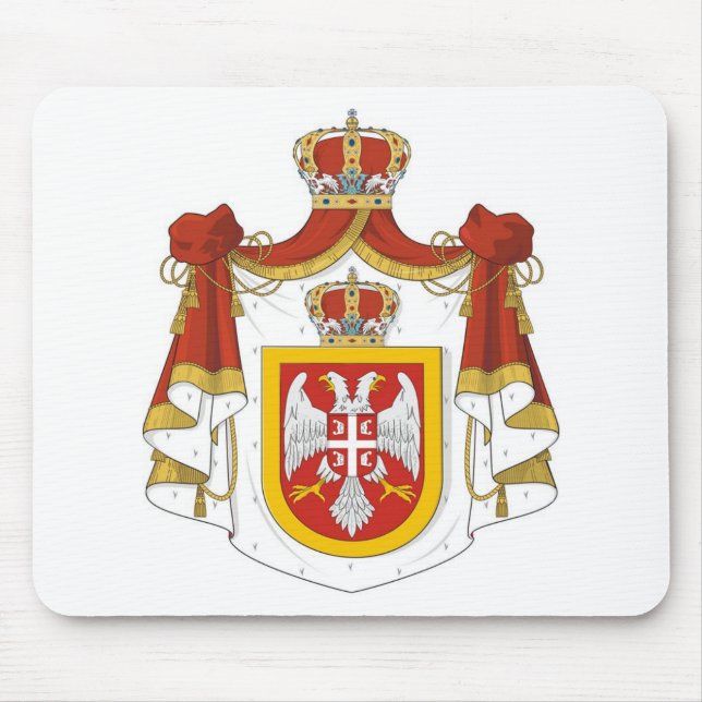 Königreich von Serbien Mousepad (Vorne)