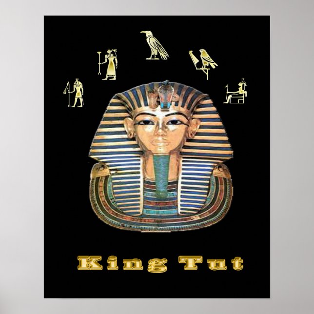 Königs-tut-Kunstposter Poster (Vorne)