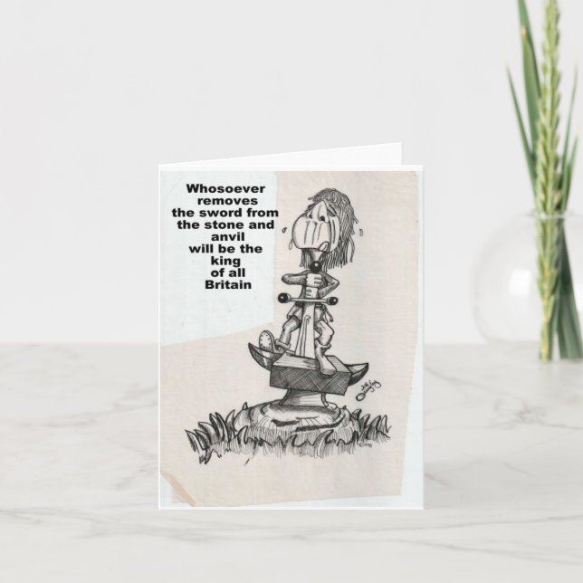 Königsarthur Karte (Vorderseite)