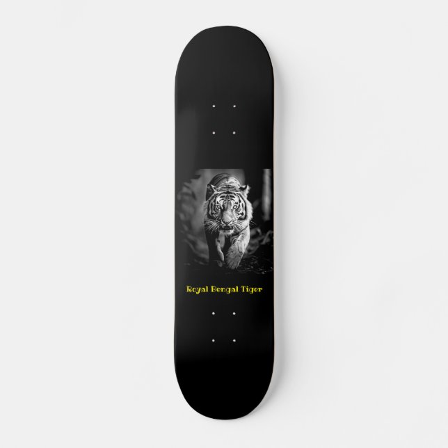 Königsbengaltiger Mark Skateboard (Vorderseite)