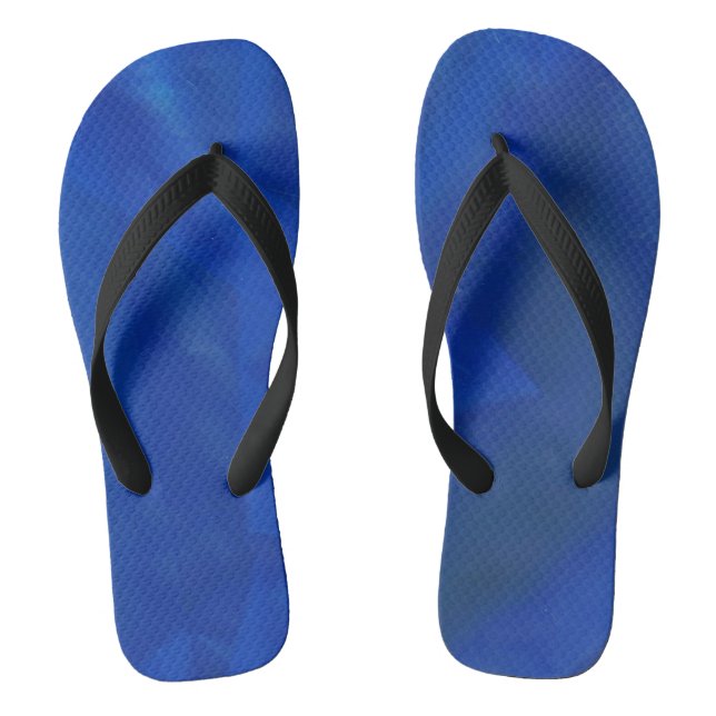 Königsblau Flip Flops (Fußbett)