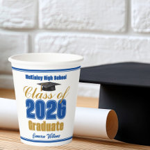 Königsblau Gold Abschlussfeier Klasse 2026