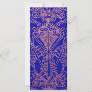 Königsblau, Jugendstil, königlich lila, Flora