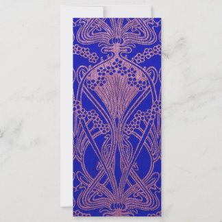 Königsblau, Jugendstil, königlich lila, Flora
