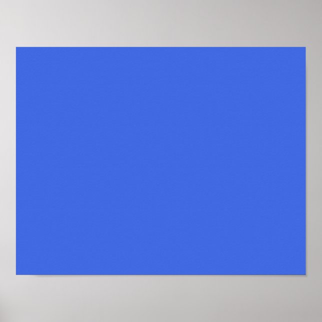 königsblau poster (Vorne)