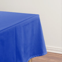 Königsblaue Baumwolltischdecke für Männer, Frauen,