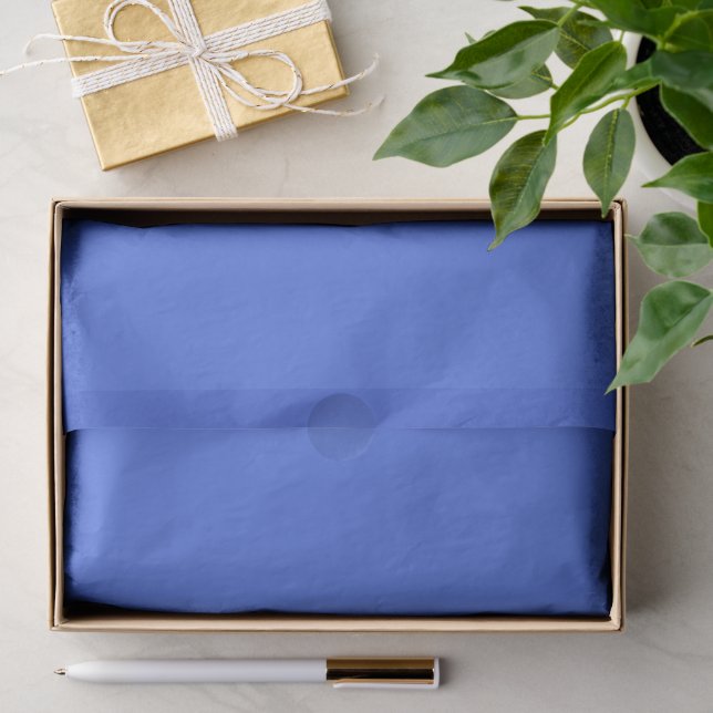 Königsblaue Geschenkverpackung Seidenpapier (Geschenk)