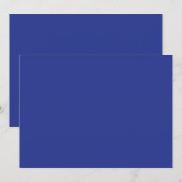 Königsblaue Weihnachtseleganz Feiertagskarte