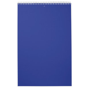 Königsblaue Weihnachtseleganz Kalender