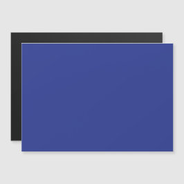 Königsblaue Weihnachtseleganz Magnetkarte