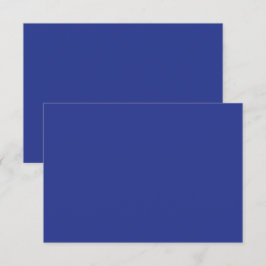 Königsblaue Weihnachtseleganz Mitteilungskarte