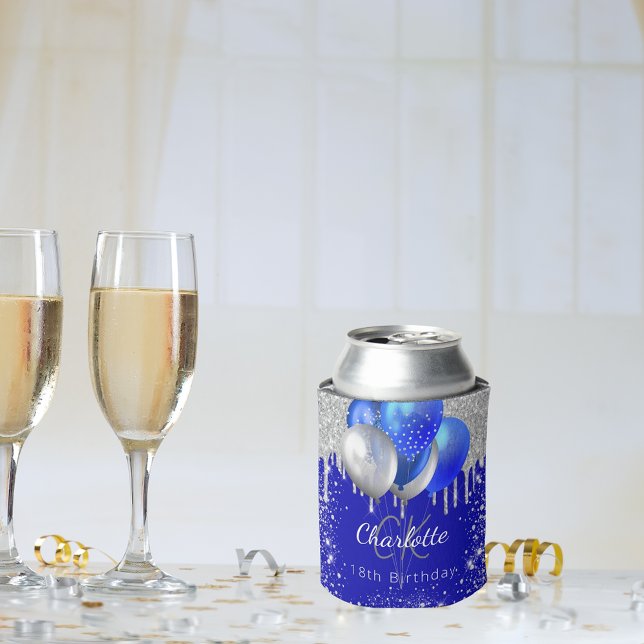 Königsblauer Goldballon Dosenkühler (Von Creator hochgeladen)