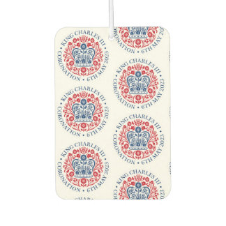 Königscharles 3. Emblem Souvenir Autolufterfrischer